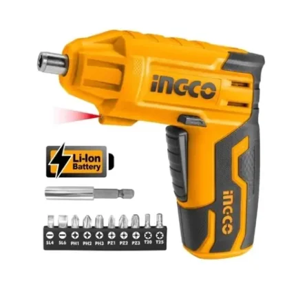 Tournevis sans fil Lithium-Ion 4V INGCO CSDLI0401