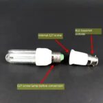 Adaptateur de baïonnette à vis B22/E27 – Image 2