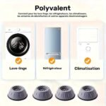 Patins Anti-Vibration pour Lave-linge - Amortisseurs – Image 4