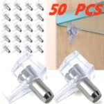 tassou
 Chevilles de Support Transparentes pour Étagères