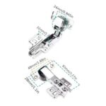 Charnières Hydrauliques coin à Fermeture Douce 45° – Image 2
