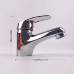 Robinet de salle de bain moderne chaud et froid – Image 2
