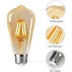 Ampoule LED à Filament Edison ST64 E27 – Image 3