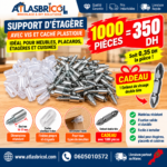 pack  support d'étagères